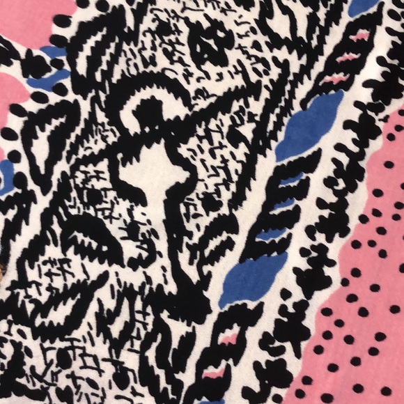 Wesley Simpson Art Work Vintage Large Scarf Conversation Piece - Picture 12 of 15